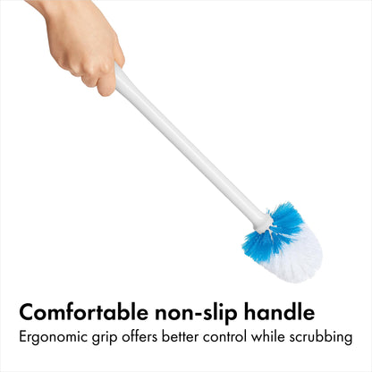 Compact Hideaway Toilet Brush