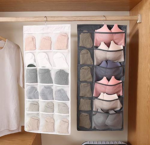 Dual-Sided Hanging Closet Organizer