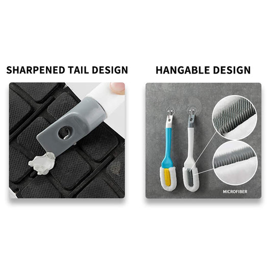 Long-Handle Soft Bristle Shoe Brush