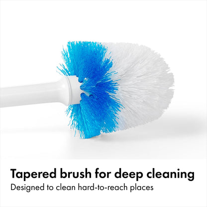 Compact Hideaway Toilet Brush