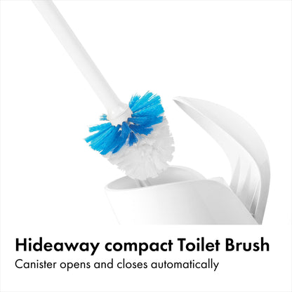 Compact Hideaway Toilet Brush